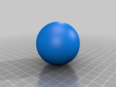 Simple Sphere 3D Printer Model