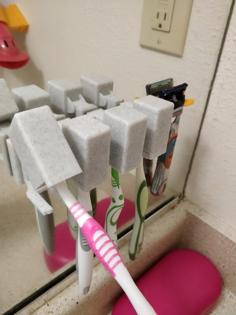 Toothbrush Holder 3D Printer Model