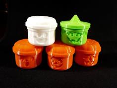 Mini Halloween McBuckets 3D Printer Model