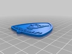 Lamborghini 3D Logo Keychain 3D Printer Model