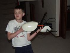 Full Scale Portal Gun 3D Printer Model