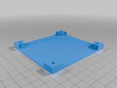 4 Channel ESP32 Relay Base 3D Printer Model