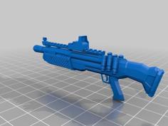 Fortnite Heavy Shotgun 3D Printer Model