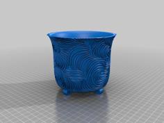 Swirly Planter 3D Printer Model