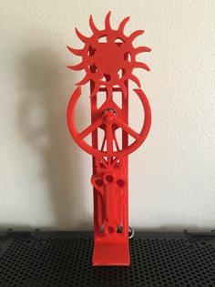 Pendulum Clock 3D Printer Model