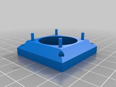 40mm To 30mm Fan Adapter 3D Printer Model