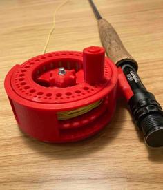 Fly Fishing Reel 3D Printer Model