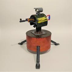 Rust Auto Turret 3D Printer Model