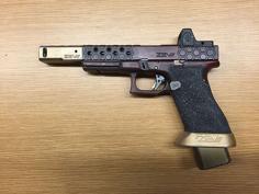 Deadshot Glock Race Gun Compensator 3D Printer Model