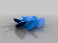 FAN BLADES 3D Printer Model