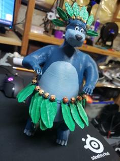 Baloo The Dancing Bear 3D Printer Model