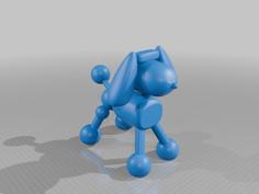 Balloon Poodle 3D Printer Model