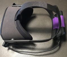 Oculus Quest External Battery Mount 3D Printer Model