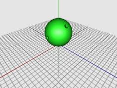 Octahedral Atom Model 3D Printer Model