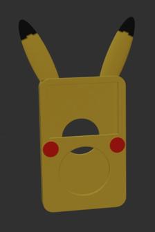 IPod Video Pikachu Case 3D Printer Model