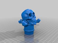 Halloween PVC Fence Toppers 3D Printer Model