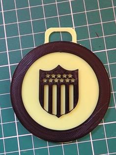 Medalla Peñarol 3D Printer Model