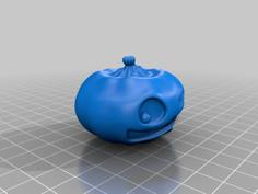 Three Cute Halloween Pumpkins 3D Printer Model