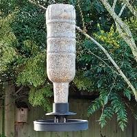 ‘Rainproof’ Bird Feeder With Three Innovations. 3D Printer Model