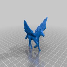 Pegasus Miniature 3D Printer Model