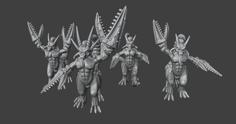 Fiends Of Slaanesh 3D Printer Model