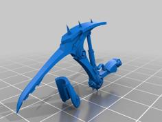 Chaos Arachnid 40k Leg 3D Printer Model