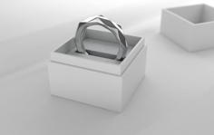 Low Poly Ring 3D Printer Model