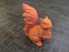 Squirrel 3D Printer Model