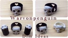 Skull Heart Ring 3D Printer Model