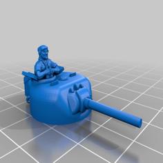 M4A1 Sherman II (15mm Remix) 3D Printer Model