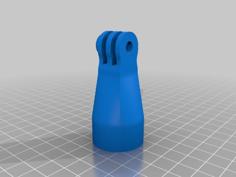 GoPro Handle With Soft Grip 3D Printer Model