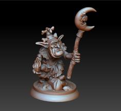 Goblin Shaman (remastered) 3D Printer Model