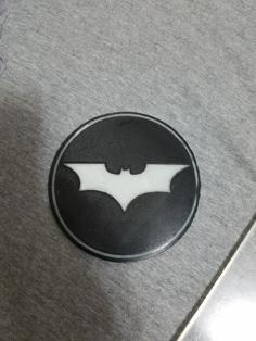 Batman Coaster (dual Extrusion) 3D Printer Model