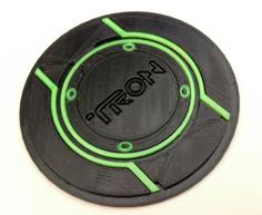 TRON Logo Coaster 3D Printer Model