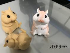 Hamster 3D Printer Model