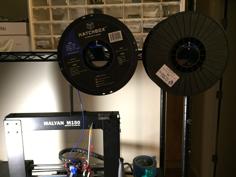 Spool Holder For Rack Shelving 3D Printer Model