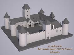 Le Chateau De Brie-Comte-Robert (77170 France) 3D Printer Model