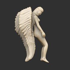 Blinded Angel Statue 3D Printer Model