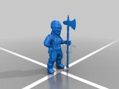 Guard Gnome 3D Printer Model