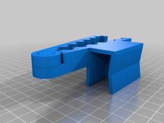 Print-In-Place Cable Organizer Table Clamp 3D Printer Model