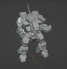 BattleTech Custom Archer ARC-K2 3D Printer Model