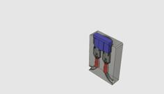 Inline Automotive Fuse Holder 3D Printer Model