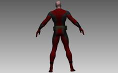 Deadpool No Mask 3D Printer Model