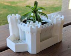 Castle Towers Planter 3D Printer Model