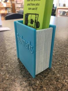 Book-Shaped Bookmark Holders – Remixed 3D Printer Model