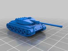 BHI Improved Battle Tank 3D Printer Model