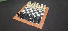 Modular Chess Board 3D Printer Model