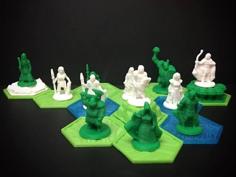 Pocket-Tactics: Core Set 1 (Fourth Edition) 3D Printer Model