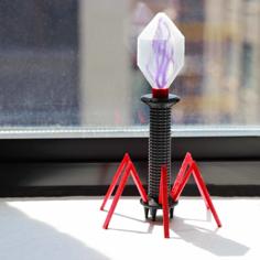 Virus (Bacteriophage) Model 3D Printer Model