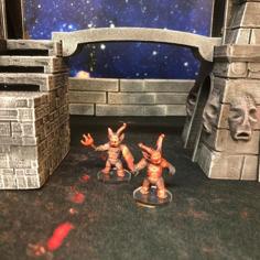 Magma Imps (28mm/32mm Scale) 3D Printer Model